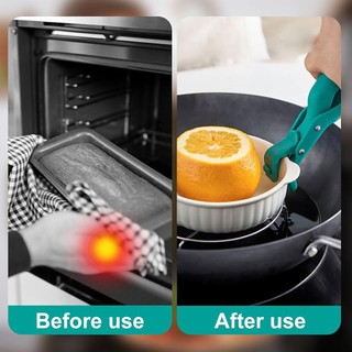 Kẹp giữ bát chống bỏng đa năng cho nhà bếp nâng cấp 2026 Kẹp bát chống bỏng đa chức năng Kẹp silicon chống bỏng chống bỏng cho nồi bát đĩa và nồi đúc nhựa silicone chống trượt di động