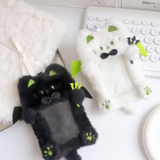 [Giao hàng từ Việt Nam] Photocard NOOKSTORY, Thỏ tai lớn đa chức năng / Hộp đựng thẻ ảnh Collie viền, Thỏ / Chó / Mèo sang trọng hình ảnh thần tượng chất lượng cao Quà tặng