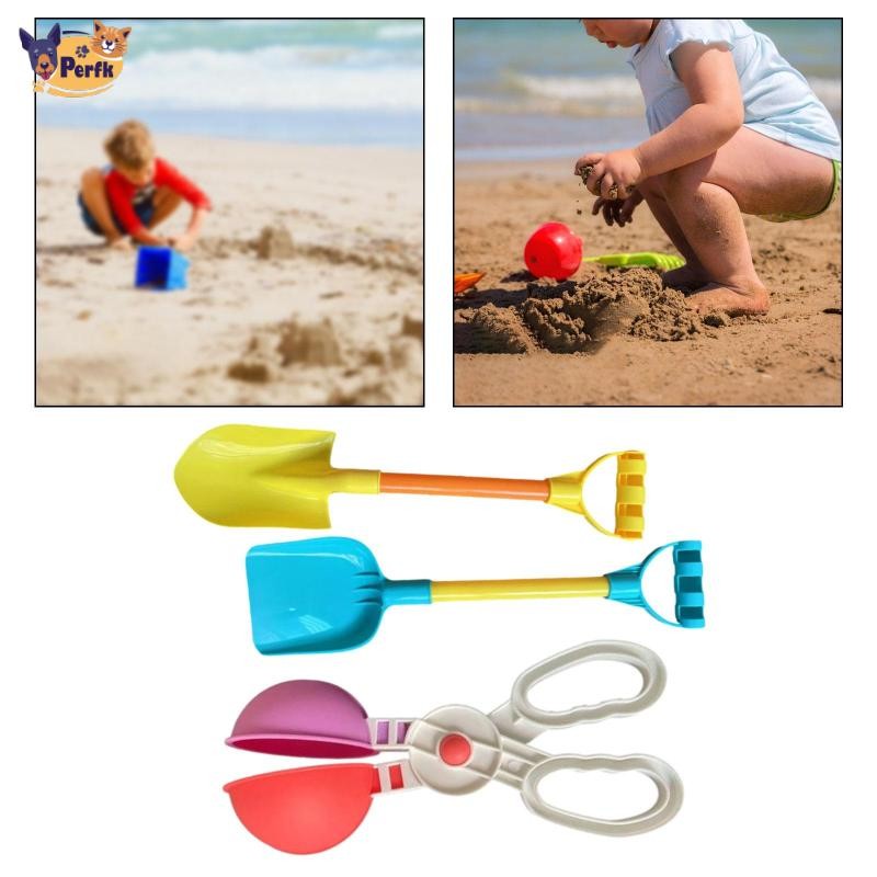 2x Bãi Biển Spades Xẻng Cát Đồ Chơi Du Lịch Hộp Cát Đồ Chơi Ngoài Trời Chắc Chắn Tuyết Muỗng Cho Trẻ Em Đào Cát Tuyết Trẻ Em