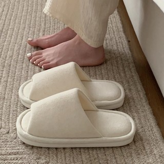 Xixitiao Dép Đi Trong Nhà Bằng Cotton Và Lanh Dành Cho Nam Và Nữ Đế Mềm Đơn Giản Hoàn Hảo Để Mang Ở Nhà