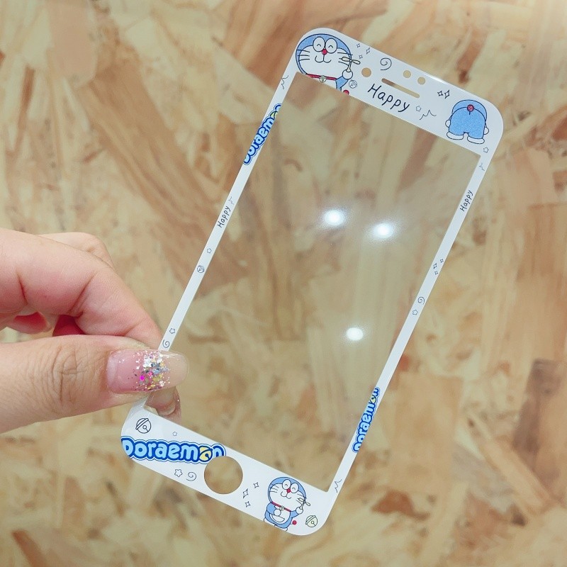 Phim Hoạt Hình Bảo Vệ Toàn Diện Kính Cường Lực Bảo Vệ Màn Hình Cho iphone 6 6s 7 8 plus 4 4s 5 5s se se2 se3