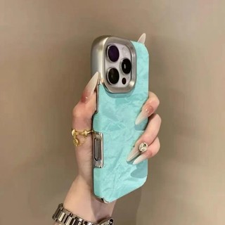 Ốp Điện Thoại Cortex Da Sang Trọng Cho iPhone 11 12 13 14 15 16 Pro Max Plus Silicon Mềm Chống Sốc Ốp Lưng