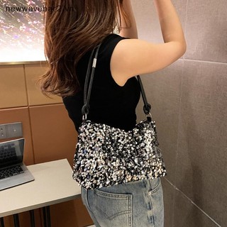[Mới] Túi Xách Kim Sa Lấp Lánh Sáng Bóng Túi Đeo Vai Nữ Nách Thời Trang Ví Sang Trọng Túi Đeo Vai Ly Hợp.