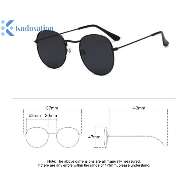 Kudosation Xu Hướng Ngôi Sao Cùng Phong Cách Kính Châu Âu Mỹ Nhỏ Hình Bầu Dục Sắc Thái Kính Mát Ánh Sáng Chống Bức Xạ Kính Mắt Cho Người Phụ Nữ