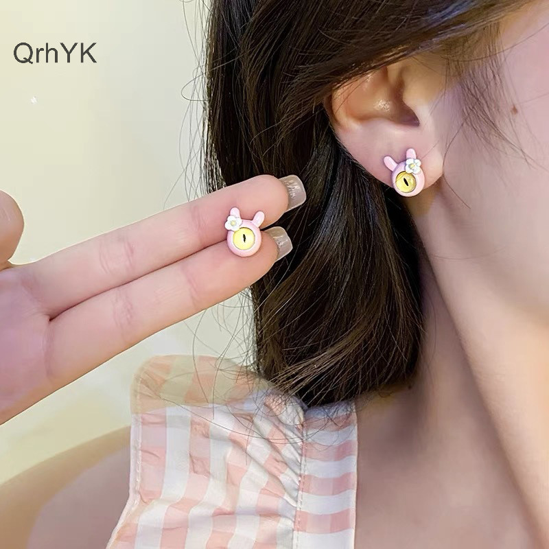 Nhà Máy Thời Trang 1 Bộ Dễ Thương Nhiều Màu Sắc Sáng Bóng Đá Trái Tim Bông Tai Nữ Cô Gái Bông Tai Thời Trang Dự Tiệc Trang Sức Quà Tặng QrhYK