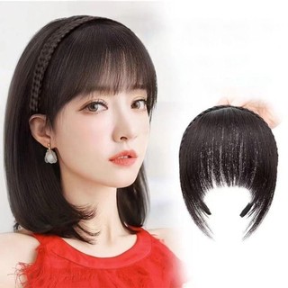 Thắt lưng tóc màu nâu hồng tự nhiên, băng đô bện mặt dài phong cách bohemian