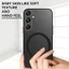 Ốp Lưng Từ Tính Cho Samsung Galaxy A32 4G 5G A52 A52S A72 Note 10 9 8 S8 S9 S10 Plus S8 + S9 + S10 + S10 5G Vỏ Giáp Chống Sốc Điện Thoại Trong Suốt Mờ