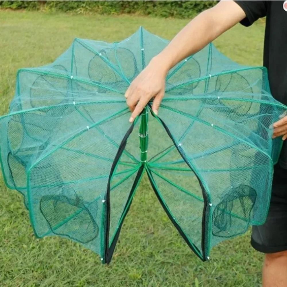 Bát giác câu cá YMIFI gấp gọn tiện lợi, kích thước đa năng từ 40 đến 82 cm với lưới nylon và nhiều lựa chọn số lỗ