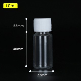Chai Nhựa Nắp Vặn 5ML/10ML/20ML/30ML/50ML/100ML/150ML/200ML/250ML SUNND
