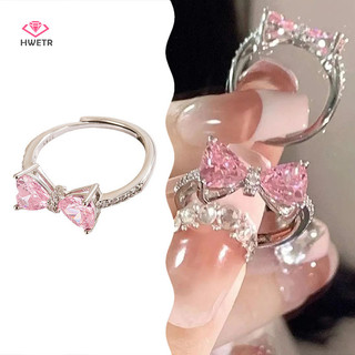 Hwetr Tối Giản Nơ Mở Nhẫn Có Thể Điều Chỉnh Cho Nữ Bé Gái Thời Trang Sáng Tạo Hình Học Không Đều Sinh Nhật Trang Sức Quà Tặng Mới