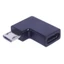 Bộ sạc chuyển đổi Micro USB sang USB C TypeC 90 độ 10W 480Mbps