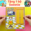 Học liệu toca DoreMi quite book đồ chơi bóc dán thông minh bằng giấy thủ công