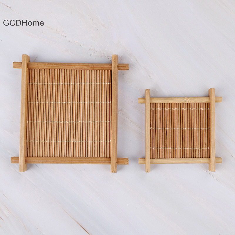 Gcdhome cốc thảm trà phụ kiện bàn placemats đế lót ly nhà bếp trang trí HOT
