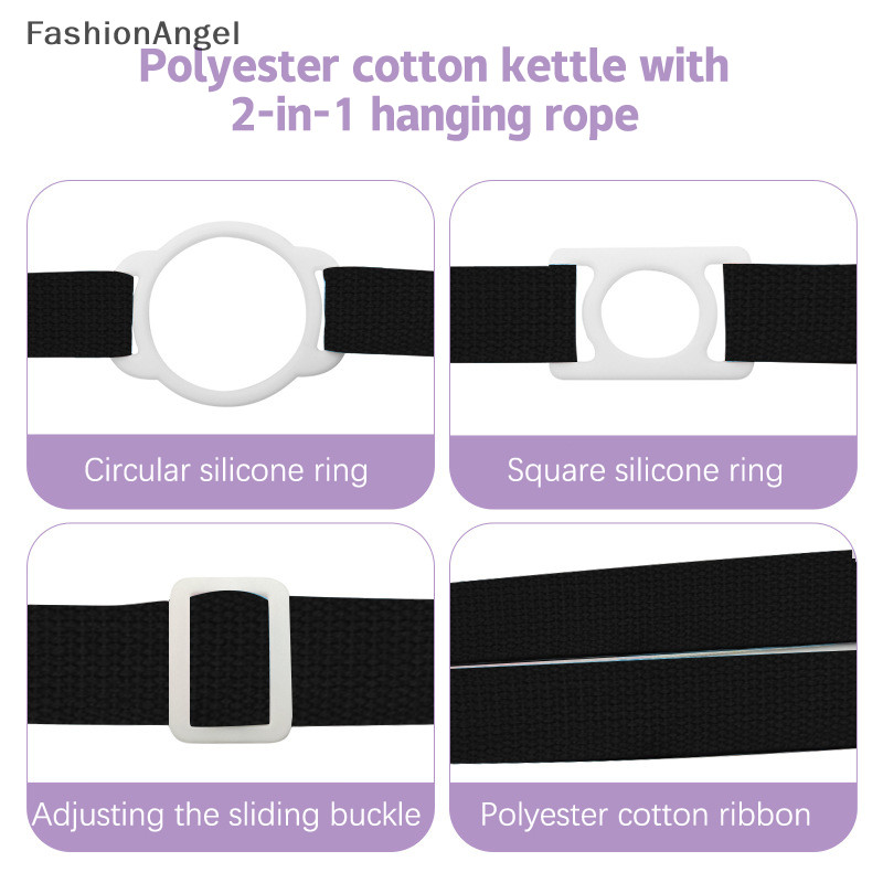 Fashionangel 2 Trong 1 Có Thể Điều Chỉnh Dây Đeo Chai Nước Đa Năng Di Động Chai Nước Đeo Vai Giá Đỡ Tumbler Dây Đeo Du Lịch TH