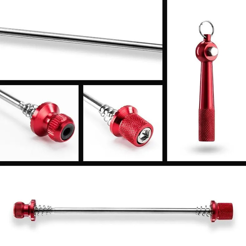 Bộ bánh xe an ninh chống trộm ROCKBROS Bộ tháo nhanh cho phụ kiện xe đạp đường bộ và leo núi