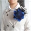 JVSUB Corsage, Phù Hợp Với Áo Len Áo Trang Sức Huy Hiệu Phụ Kiện Trâm Hoa Lớn, Tiệc Cưới Trang Trí Vải Handmade Phụ Kiện Màu Trơn Pin Trâm