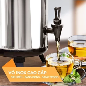 Vòi bình ủ trà sữa 3 lớp giữ nhiệt 6 lít 8 lít 10 lít 12 lít cao cấp bền bỉ phù hợp nhiều loại dung tích