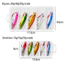 5 Cái / lốc Kim Loại Đúc Jig Mồi Câu Cá 10-20g Chậm Jigging Pike Thìa Cá Nhân Tạo Biển Bass Mồi Câu Cá.