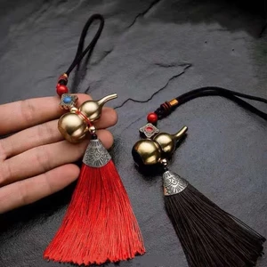 Đồng Hồ Treo Đơn Tua Rua Trung Quốc Knot Mặt Dây Chuyền Bookmark Túi Móc Chìa Khóa Mặt Dây Chuyền DIY Điện Thoại Di Động Mặt Dây Chuyền