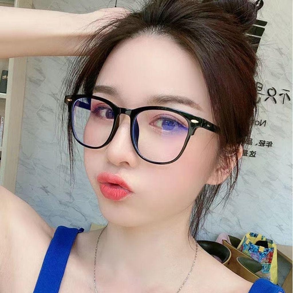 Kính không độ nam nữ giả cận chống tia UV ánh sáng xanh, Mắt kính thời trang cá tính Styley K007