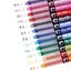 Bút bi mực GETVOW, Bút trung tính thùng kim 0,5mm bằng nhựa, Công cụ viết văn phòng phẩm cực mịn Trường học
