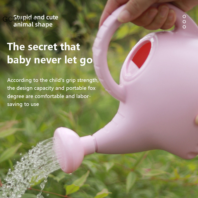 Gcdhome 1.5L Elephant Watering Can Trẻ Em Tay Tưới Nước Động Vật Tưới Cây Có Thể HOT