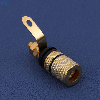 Dta 1 Cặp Bộ Khuếch Đại Mạ Vàng Loa Ràng Buộc Bài Nhà Ga 4MM Ổ Cắm Loa Cắm Jack Kết Nối Âm Thanh Thiết Bị Đầu Cuối Chuối Phích Cắm PO