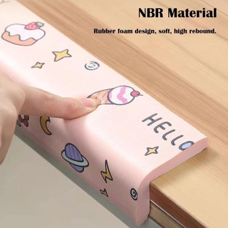 Đệm chống va chạm JKDESIGN, Dải bảo vệ cạnh bàn tự dính, Đầu giường xốp đàn hồi 2m mềm mại cho trẻ em