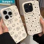 ibumpers Ốp Lưng IPhone Đơn Giản Hàn Quốc Taiyaki Mèo Họa Tiết Cho IPhone 16 15 14 12 13 11 Pro Max IP 7 8 Plus X XS XR Ốp Điện Thoại Silicon Mềm Chống Sốc