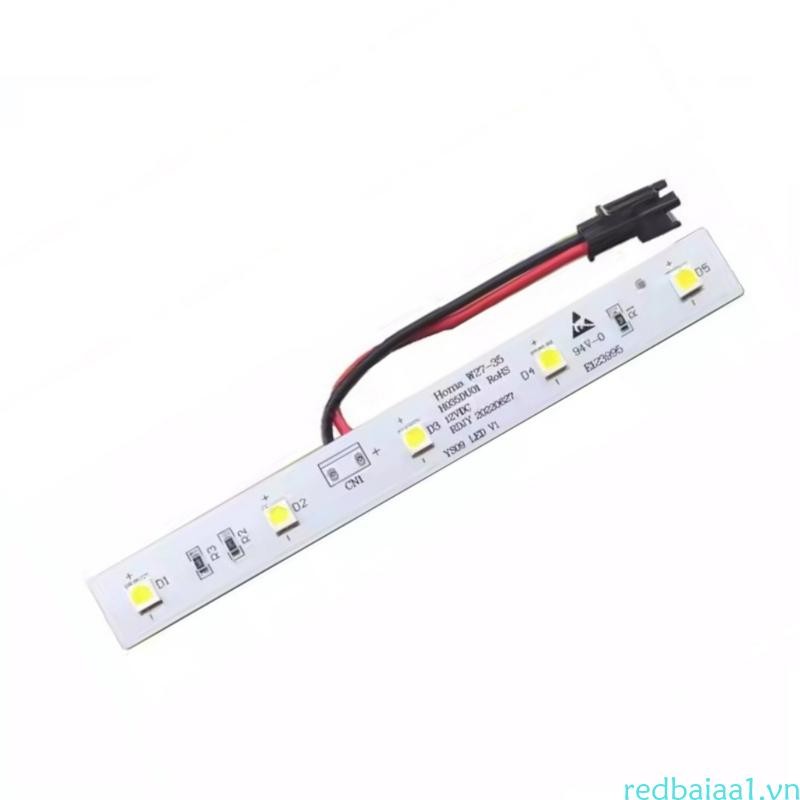Redbaiaa1 E123995 Dải LED Tủ Lạnh Đèn Tủ Lạnh Dải LED Thay Thế Dễ Dàng Lắp Đặt Cho Tủ Lạnh Homa BCD