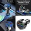 Bộ sạc xe hơi USB C đa cổng 6 trong 1 MOON có màn hình kỹ thuật số để sạc nhanh điện thoại