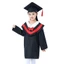 CATIYAHA 2 Cái / bộ Áo choàng tốt nghiệp cho trẻ em, Mẫu giáo có mũ tua rua Đồng phục đi học trẻ em, Chúc mừng tốt nghiệp Danh dự tốt nghiệp Áo choàng tốt nghiệp mẫu giáo dáng rộng