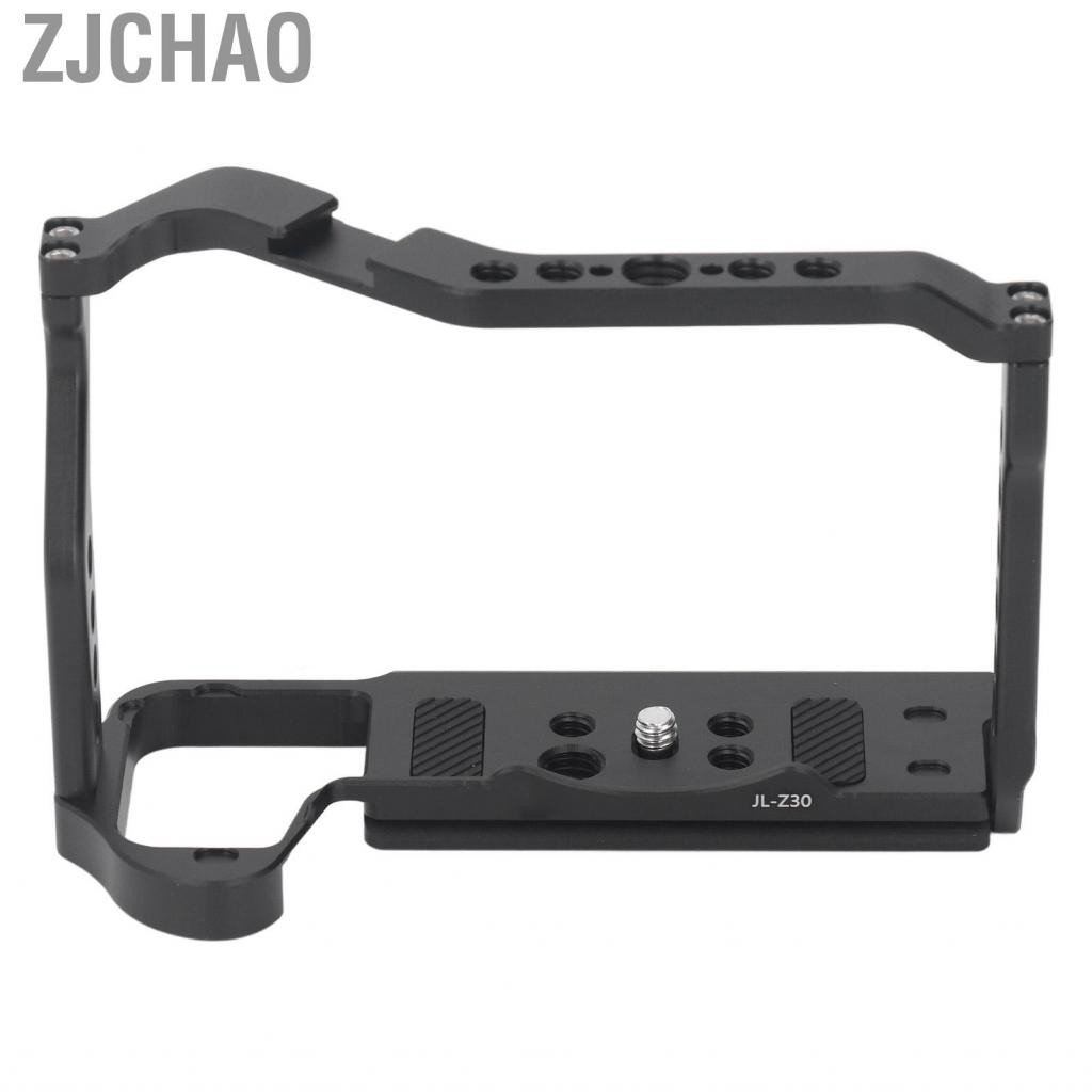 Zjchao Z30 Camera lồng ALUMINUM ALLOY VIDE VIDE RIG với ARCA PORT 3/8 Định vị 1/4 Chủ đề và Bộ ổn định thiết kế giày lạnh cho DSLR cho DSLR