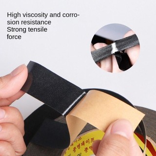 [Còn hàng] Dải dính băng đô SCANDIFY, Băng ruy băng Grosgrain 25 thước màu đen, Phụ kiện tóc DIY tự dính