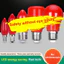 Oimg 2 Chiếc E12 / E14 / E27 Bóng Đèn LED Hình Nến Thần Đèn Thích Hợp Cho Tượng Phật Sen Đỏ Thần Phật Giáo Đám Cưới Trung Quốc