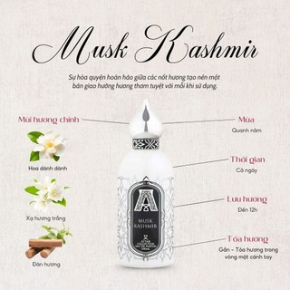 Nước hoa Attar Collection Musk Kashmir EDP - Mùi thơm nhẹ nhàng, sạch sẽ