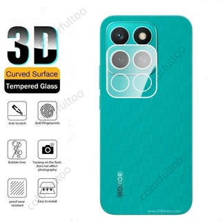 Phim bảo vệ camera 3D cong HD cho Honor X8C/X8/X7C/X7/X6C, kính cường lực full cover, bảo vệ ống kính, màn hình mặt sau