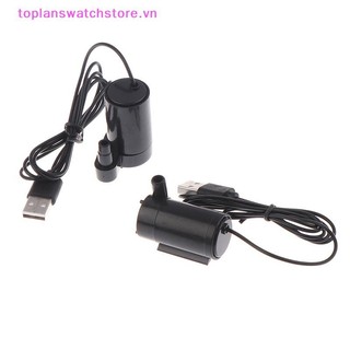 Toplanswatchstore DC5V USB Máy bơm động cơ không chổi than có độ ồn thấp 3L / phút Máy bơm nước chìm VN