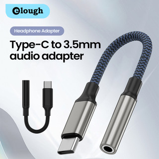 Bộ chuyển đổi cáp âm thanh AUX Elough USB C sang 3,5 mm USB Type C Nam sang giắc cắm 3,5 mm