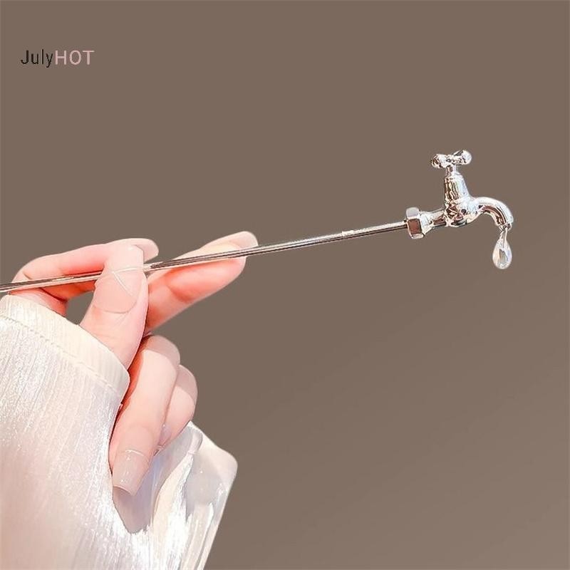 Julyhot Sáng Tạo Vòi Tóc Thời Trang Nữ Kim Loại Kẹp Tóc Nữ Trang Trí Tóc Phụ Kiện Tóc Quà Tặng Massivedeals