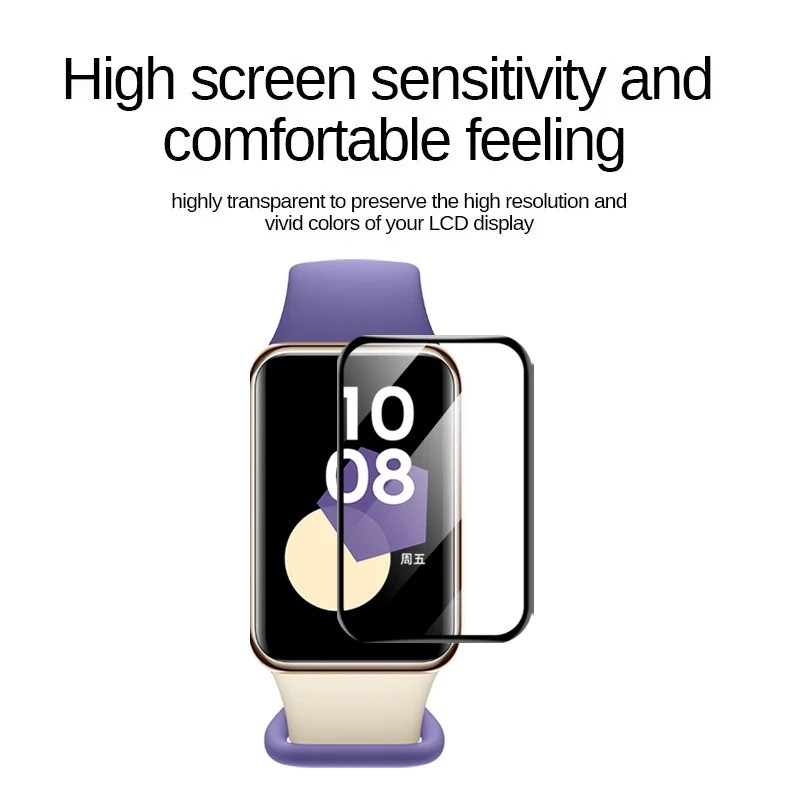 Miếng dán bảo vệ màn hình cong 3D cho Huawei Band 11 Pro 11 10 9 8 7 6 5 Smartwatch cho Huawei Band10 Band9 Phim bảo vệ