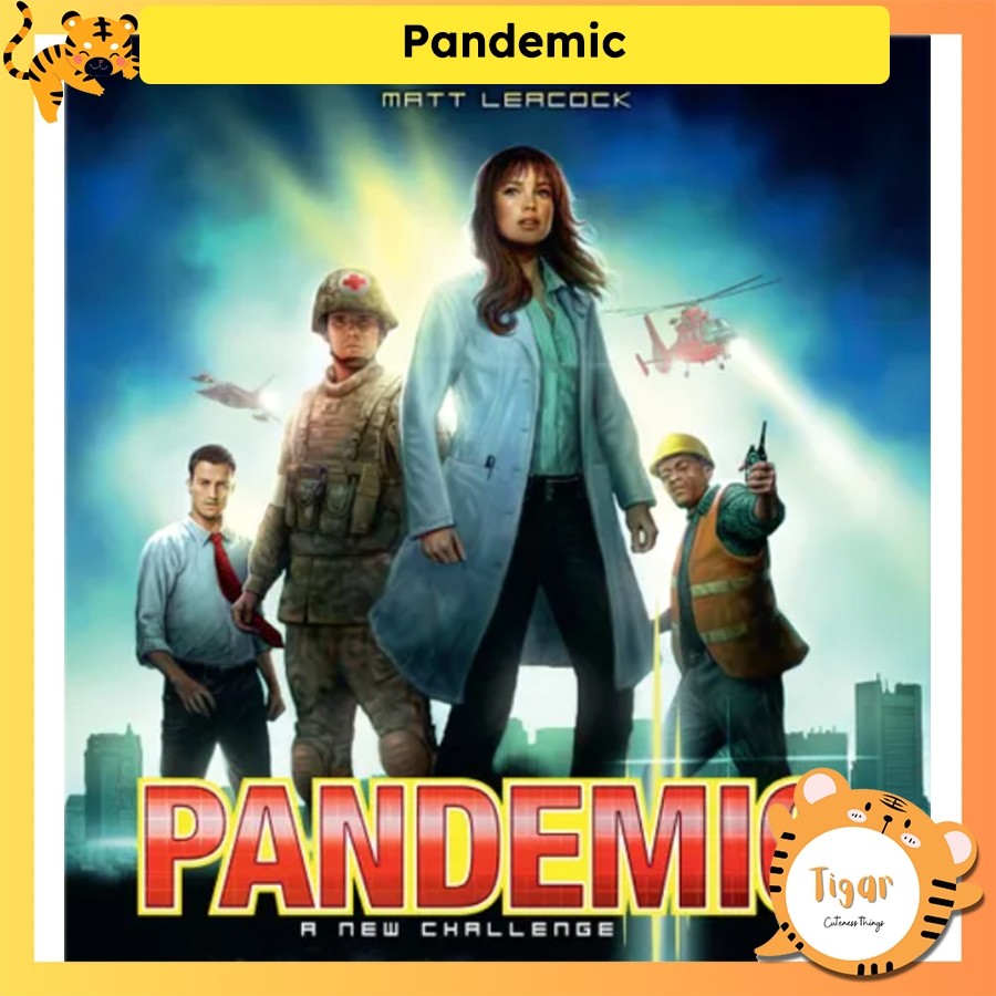 Boardgame Pandemic Giải Cứu Thế Giới Tigar 2-6590