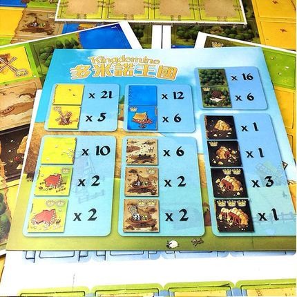Boardgame King Domino trò chơi xếp mảnh có luật Việt Tigar