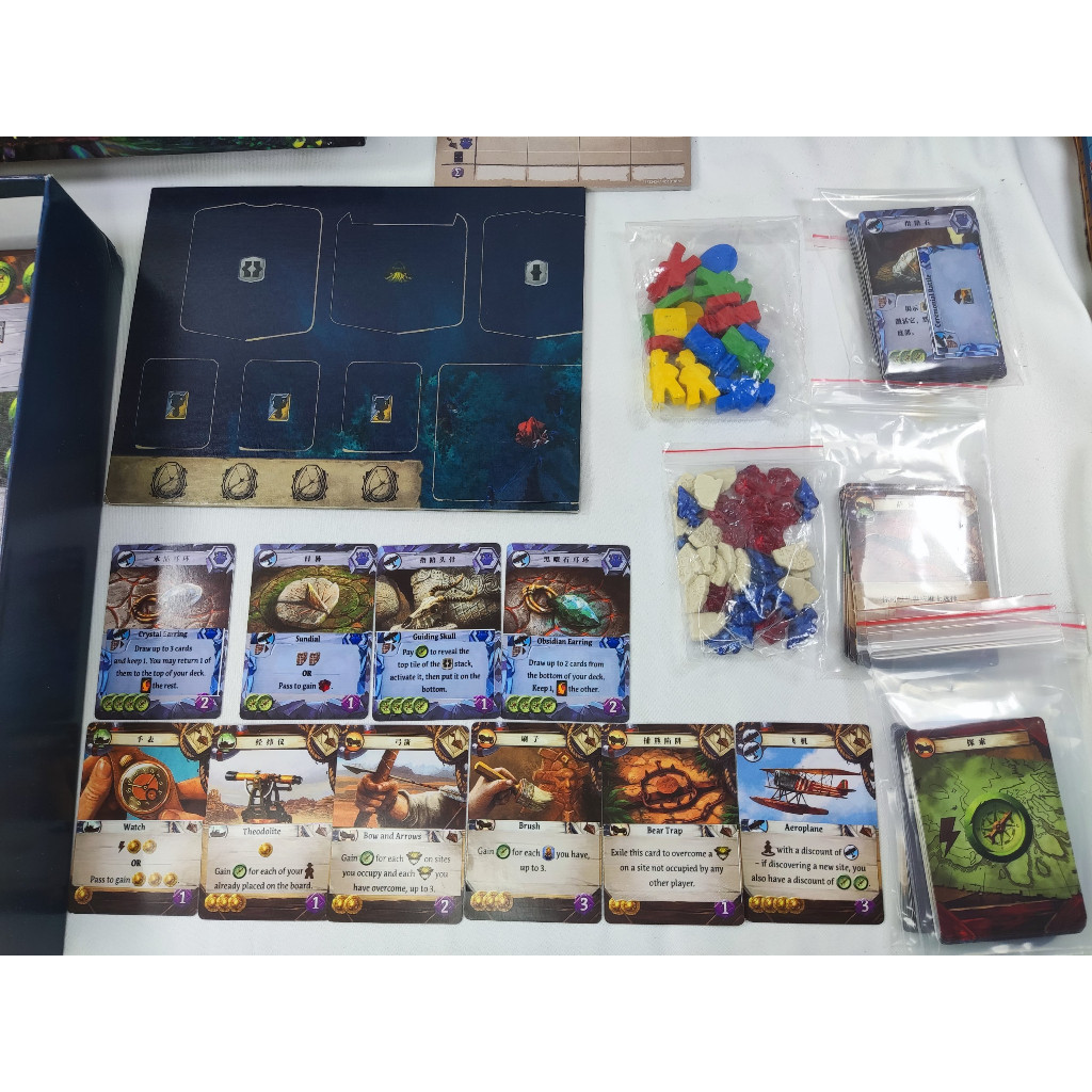 Boardgame Lost Ruin of Arnak bản TQ có sub Anh/Việt Tigarboardgame