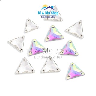 Đá Kết Pha Lê Hình Tam Giác Dùng Trang Trí, Đính Kết Trang Phục, Làm Phụ Kiện Thời Trang