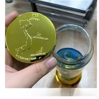Bình Sâm Phú Hòa, Bình Thuỷ Tinh Phú Hòa Trụ Tròn Ngâm Rượu, Ngâm Sâm, Mật Ong Cao Cấp 1.18 Lít - Trường An VN