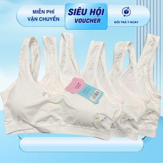 Áo bra cho be gái  áo lót lá học sinh và be gái  thóang mát (30-50kg)