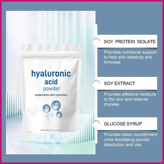 Bột Axit Hyaluronic Cho Mặt Mỹ Phẩm Cấp Thành Phần Tinh Khiết Serum Tinh Khiết Bột Hydrating Dinh Dưỡng Bổ Sung wsdvn