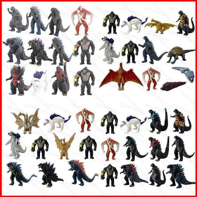 12 Chiếc Godzilla vs Kong 2 Nhân Vật Hành Động Scar King Shimo Godzilla Kong Mô Hình Búp Bê Đồ Chơi Cho Trẻ Em Quà Tặng Trang Trí
