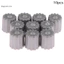 Diaper & CORED 10 Chiếc Nắp Thân Van Lốp Ô Tô Lốp Nylon Cổng Khí Bụi W / Gioăng Màu Xám Phụ Kiện Xe Hơi Cho Xe Đạp Ô Tô Mũ Van Khí YTH